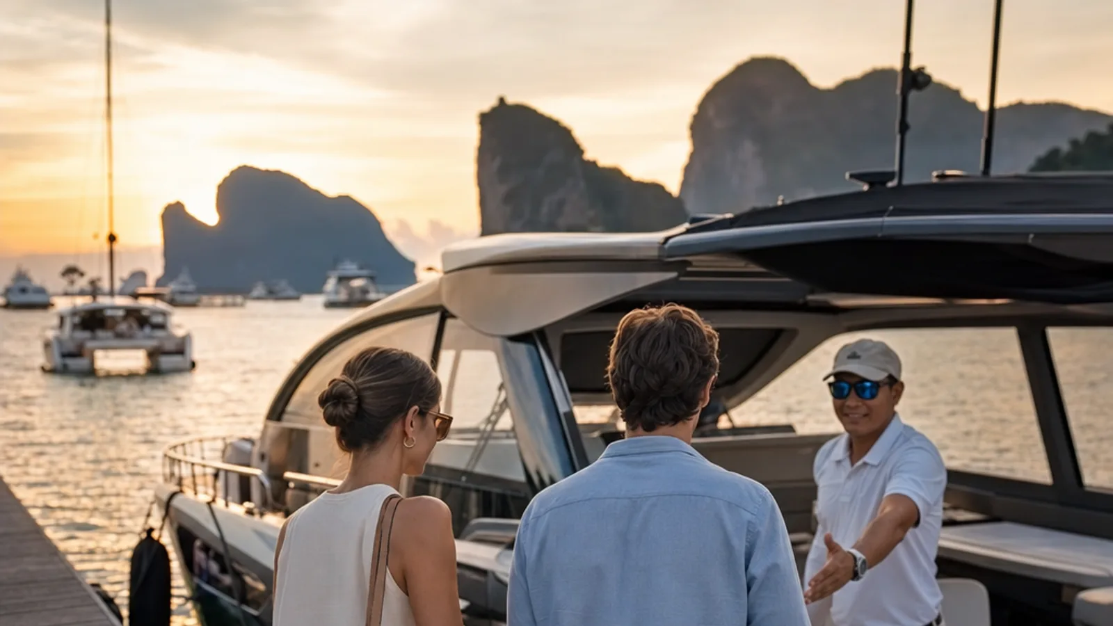 Planifiez la location de yacht de luxe parfaite en Thaïlande pour 2026 : meilleurs itinéraires de l'Andaman et du golfe, coûts hebdomadaires de 9 100 $ à 207 900 $, se… Location de yacht de luxe en Thaïlande 2026 : itinéraires, coûts et conseils